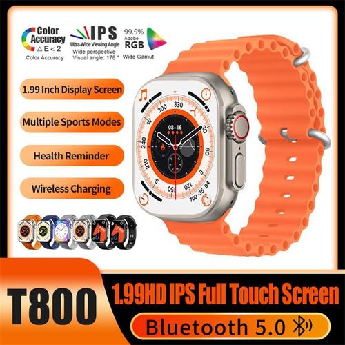 T800 Ultra Series 8 Sports Watch Bluetooth Call Fitness and Health Monitoring