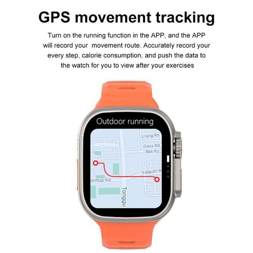 T800 Ultra Series 8 Sports Watch Bluetooth Call Fitness and Health Monitoring