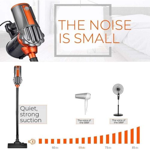 RAF Handheld Dust Collector, 600W 220V Vacuum Cleaner Portable 3 IN 1 Household Low Noise Vacuum Cleaner Aspirator Vacum Cleaner -Multicolor