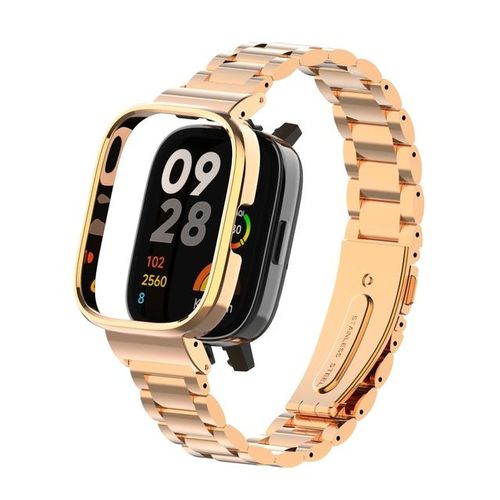 Metal Strap For Redmi Watch 3 Active Watch Case Protector Watchband Redmi Watch 2 Lite / Mi Watch Lite Bracelet Protective Cover