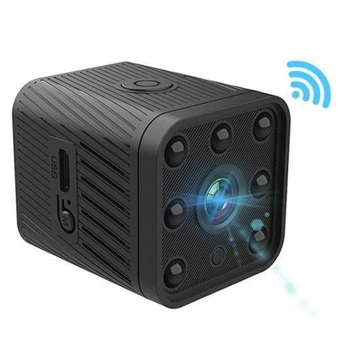 Portable Mini Body Camera WiFi Camera Cam Rechargeable Easy Setup
