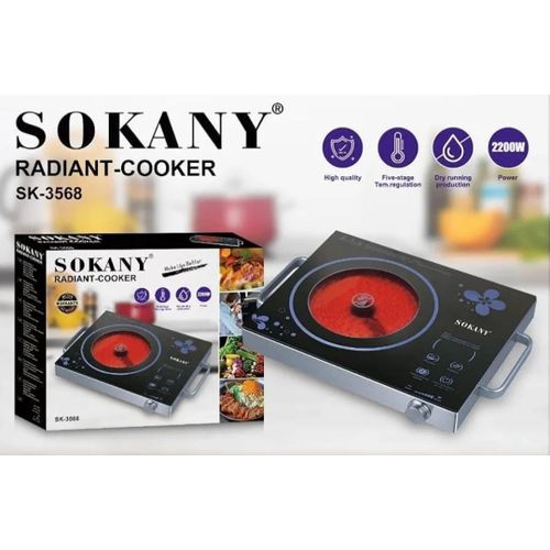 Sokany Single digital Radiant Infrared electronic Cooker - SK-3568