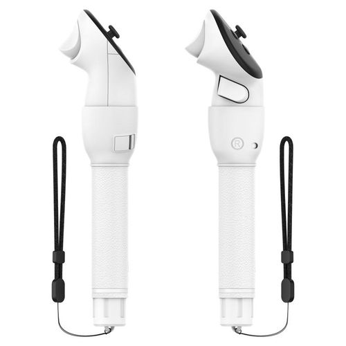 Handle for Oculus Quest 3 Controller Accessories, VR Gorilla Tag Long Grips for Meta Quest 3 Beat Saber Golf Club Baseball