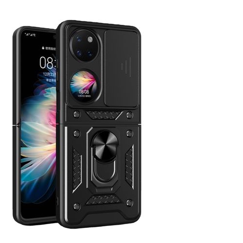 Applicable to Huawei P50pockets Shunjia Sliding Window Phone Case Huawei P50pocket Folding Bracket Protective Cover