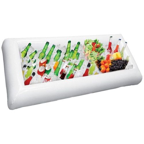 Salad Bar Buffet Drinks Cooler BBQ Picnic Floating Tray Food Fruit Containers Drink Float Inflatable Ice Bucket