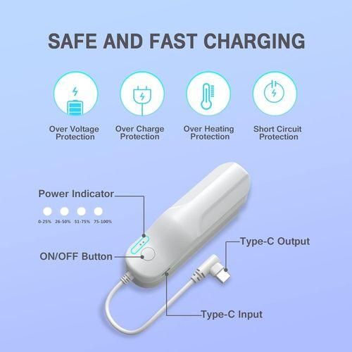5000 MAh Battery Capacity Power Bank For Oculus Quest 2 VR