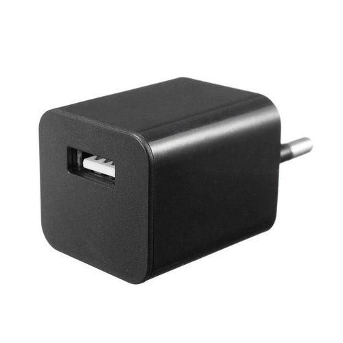 Wall Charger GSM GPS Tracker Voice Activated Audio Ear Bug Listening Device EU Black Black