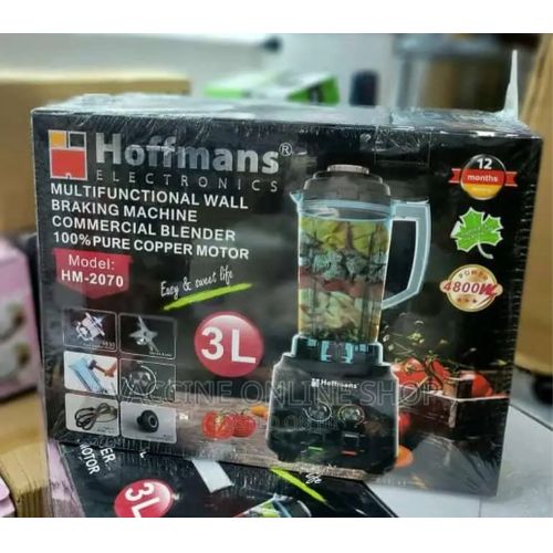 Hoffmans  Commercial Blender 3L HM-2070-Black