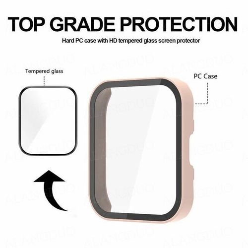 Pc Protective Caseglass For Amazfit Bip 5 Full Screen Protector For Amazfit Bip 3 Pro U Pro Bip5 Case Bumper Shell Accessories