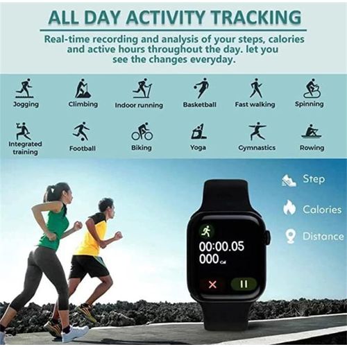 T55 Smart Watch Unisex Smart Watch iPhone Apple and Android