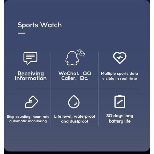 T55 Smart Watch Unisex Smart Watch iPhone Apple and Android