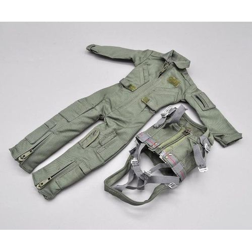 1/6 Scale Male BBI Modern American Pilot Clothes One-piece Suit Chest Hanging Model For 12" Action Figure Body