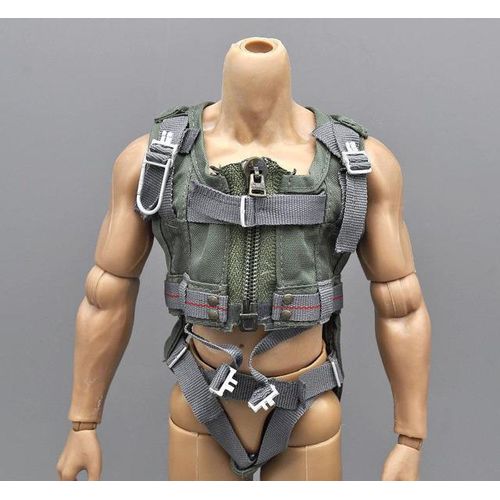 1/6 Scale Male BBI Modern American Pilot Clothes One-piece Suit Chest Hanging Model For 12