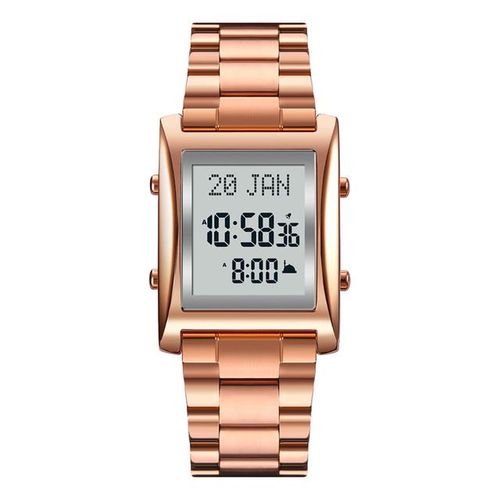 Muslim Digital Watch Men Women Bookmark Qibla Watch Muslim Wristwatches Pilgrimage Time Reminder Watches For Islamicc