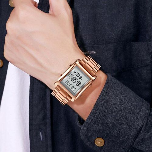 Muslim Digital Watch Men Women Bookmark Qibla Watch Muslim Wristwatches Pilgrimage Time Reminder Watches For Islamicc