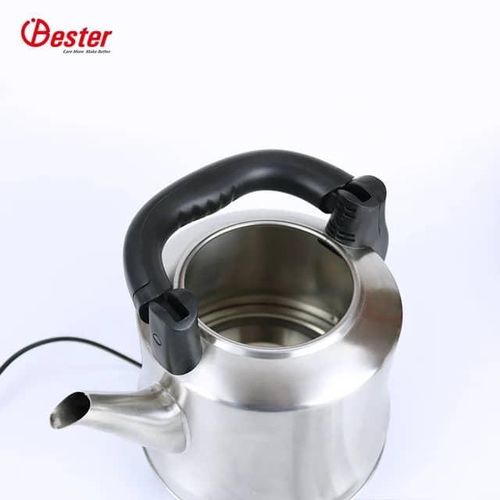 5 Litre Stainless Steel Electric Kettle Cerek Jug Pot Teapot Hot Water Boiler With LED In Light- Siliver
