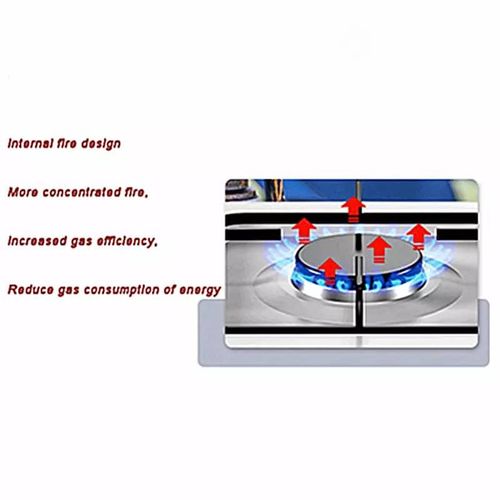 Triple Gas Hob With Lid Rosberg R51454D3 2x2.2kWh 1x1kWh 30 mbar Carbon steel - Multicolor
