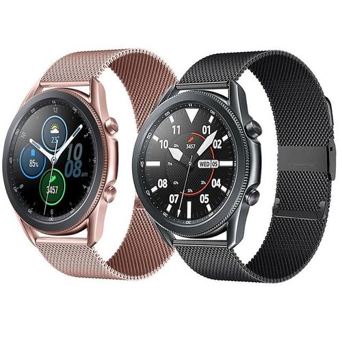 Essidi 22mm Mesh Milanese Band For Samsung Galaxy Watch 3 45mm 46mm 20mm Bracelet Strap For Watch 3 41mm Active 1 2 40mm 44mm S3