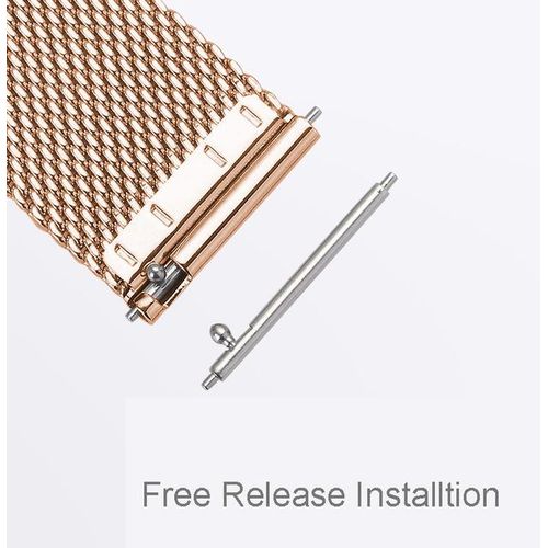Essidi 22mm Mesh Milanese Band For Samsung Galaxy Watch 3 45mm 46mm 20mm Bracelet Strap For Watch 3 41mm Active 1 2 40mm 44mm S3
