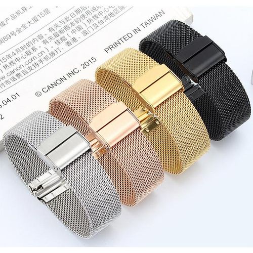 Essidi 22mm Mesh Milanese Band For Samsung Galaxy Watch 3 45mm 46mm 20mm Bracelet Strap For Watch 3 41mm Active 1 2 40mm 44mm S3