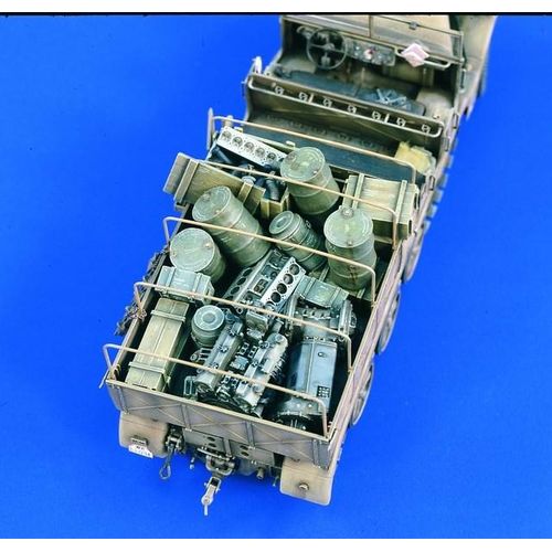 1:35 Scale Die-casting Resin Model Resin Supplies Drum Engine 35603