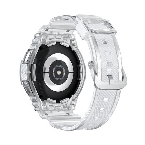 Suitable For Samsung Galaxy Watch 45th Generation Watch Protective Case Case One Piece Transparent Silicone Strap Soft New Model