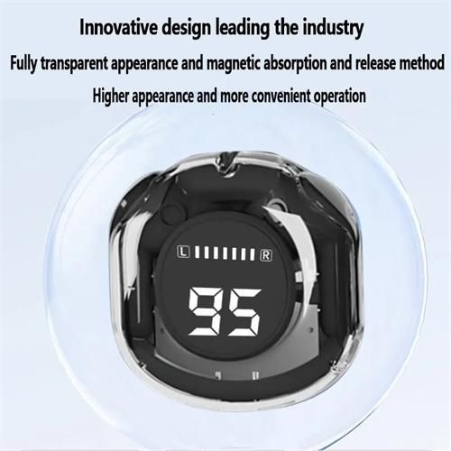 Air39 Earbuds Wireless Transparent Bluetooth Headphones In-Ear 5.3 Sports Smart Noise Canceling Headphones Gaming Headphones