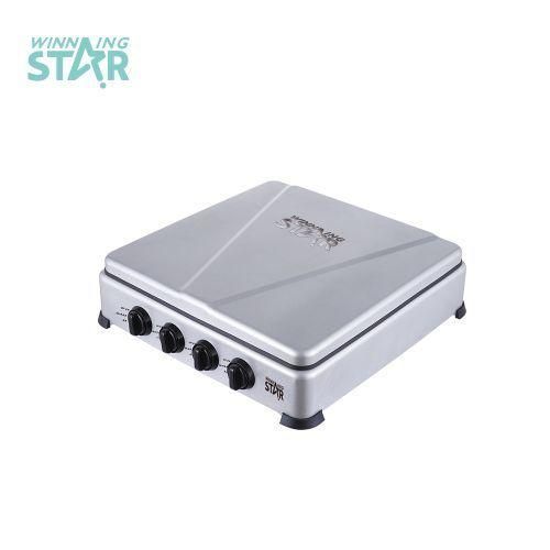 Winningstar 4 Gas Stove Burner / Cooker Plate With Automatic Ignition - Grey.