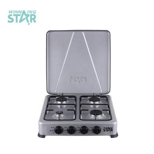 Winningstar 4 Gas Stove Burner / Cooker Plate With Automatic Ignition - Grey.