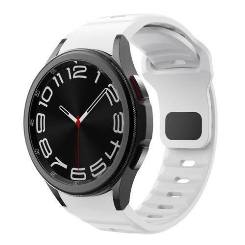 Silicone Band for Samsung Galaxy Watch 6 5 4 44mm 40mm/5 pro 45mm/Classic 47/43mm 42/46mm Bracelet Galaxy Watch6 watch4 strap