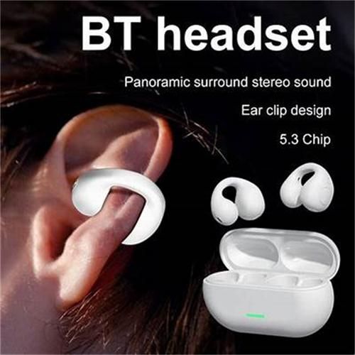 T75 Ear Clip Bluetooth Headset Bone Conduction Wireless Headset