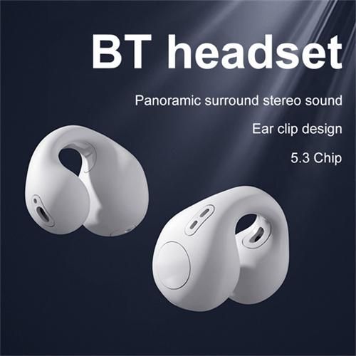 T75 Ear Clip Bluetooth Headset Bone Conduction Wireless Headset