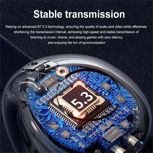 T75 Ear Clip Bluetooth Headset Bone Conduction Wireless Headset