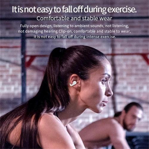 T75 Ear Clip Bluetooth Headset Bone Conduction Wireless Headset