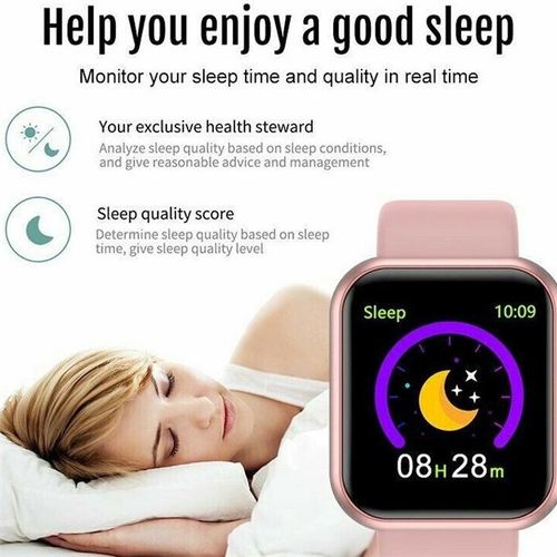 Smart watch waterproof health oxygen heart rate real-time monitoring suitable for apple ios android