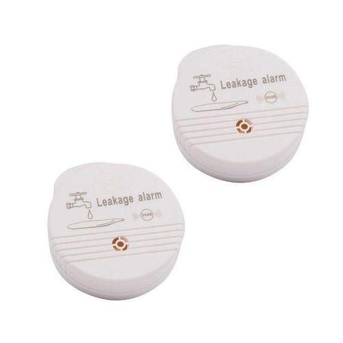 2x Water Leakage Alarm Tub Sink Overflow Flood Sensor Detector