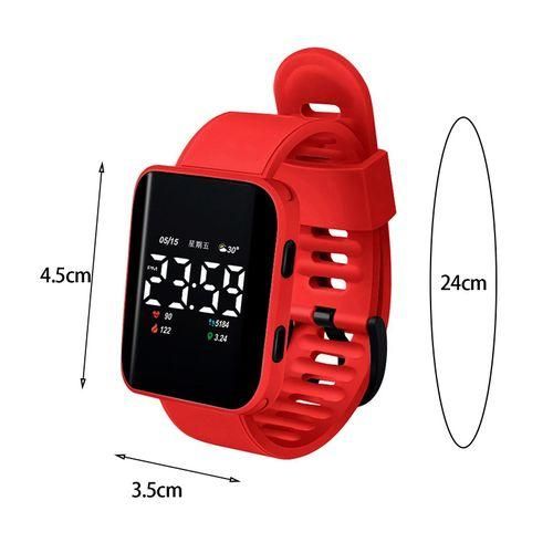 Digital Watch Long Lifespan Professional TrendyLight Blue