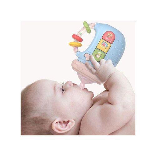 Cute Baby Rattle Toys Teether Sensory Hand Grip Toys 3
