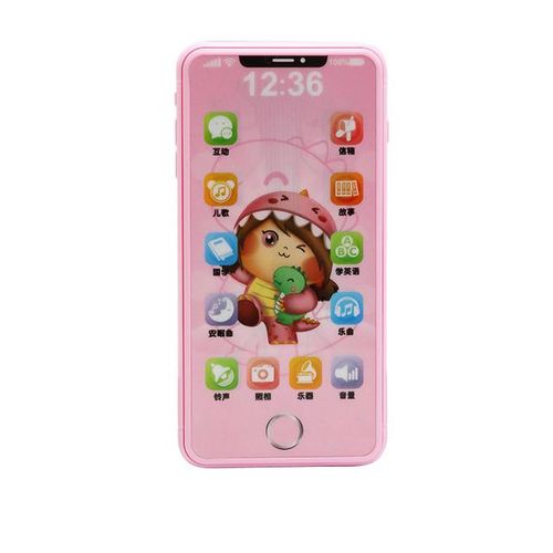 Kids Smart Touch Screen Mobile Phone Toy Multi-function Simulation Children Puzzle Early Education Mobile Phone Baby Vocal