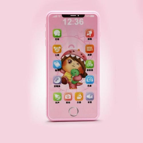Kids Smart Touch Screen Mobile Phone Toy Multi-function Simulation Children Puzzle Early Education Mobile Phone Baby Vocal