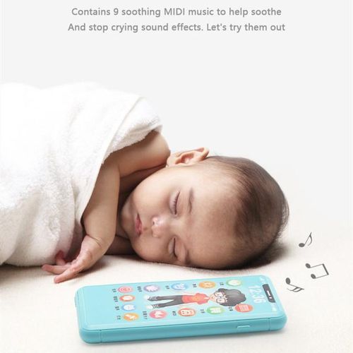 Kids Smart Touch Screen Mobile Phone Toy Multi-function Simulation Children Puzzle Early Education Mobile Phone Baby Vocal