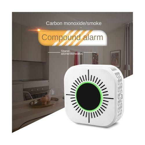 2In1 Composite Smoke Alarm Co Carbon Monoxide Detector 433Mh