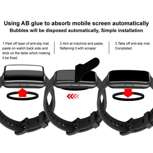 Plexiglass HD Watch Film For Samsung Galaxy Fit3