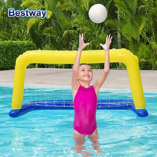Bestway 52123 Inflatable Basketball Swim Set, Floating Pool Game, Water Balloons, Pool Toys