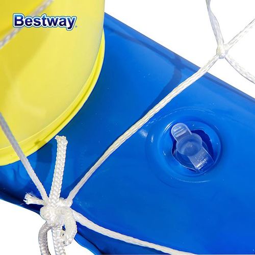 Bestway 52123 Inflatable Basketball Swim Set, Floating Pool Game, Water Balloons, Pool Toys