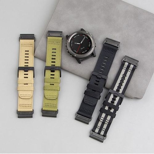 Quickfit 22mm 26mm Nylon Band For Garmin Fenix 6x/6x Pro/tactix 7 Pro Strap For Fenix 7x Pro/instinct/epix 2 Wristband Bracelet