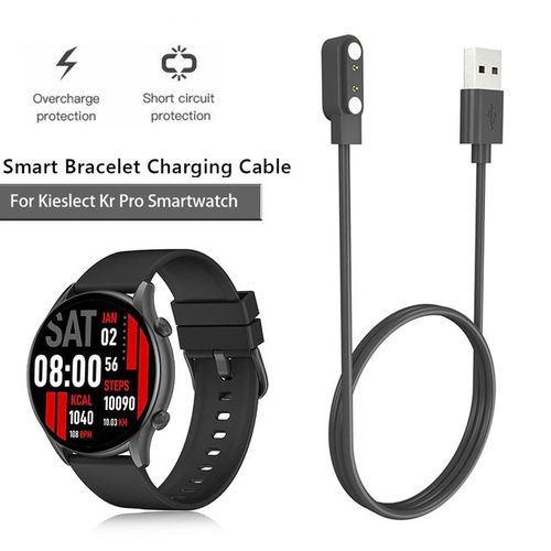 Usb Magnetic Wrist Watch Charging Cable Replacement Smart Watch Charger Cord Accessories For Kieslect Kr Pro/kr/lora 2/lora