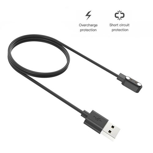 Usb Magnetic Wrist Watch Charging Cable Replacement Smart Watch Charger Cord Accessories For Kieslect Kr Pro/kr/lora 2/lora