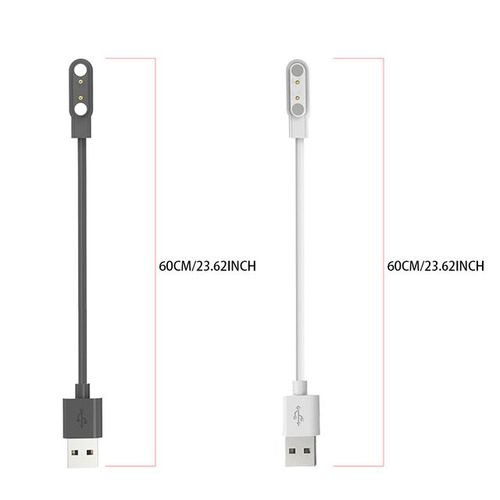 Usb Magnetic Wrist Watch Charging Cable Replacement Smart Watch Charger Cord Accessories For Kieslect Kr Pro/kr/lora 2/lora