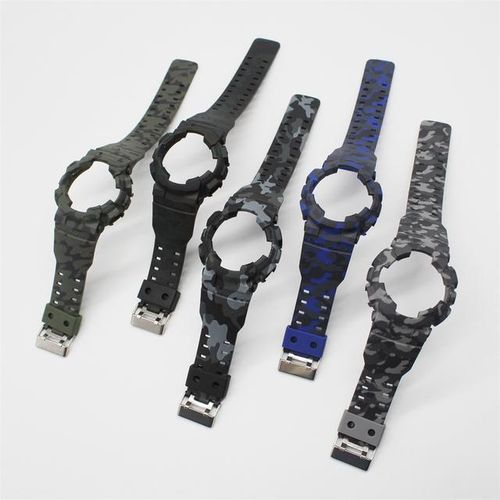 Integrated Set Bezel And Strap For G-Shock Ga100 ga110 ga120 ga14 Watchband Waterproof Watch Band